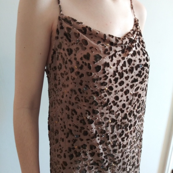 NWT Haute Hippie Sahara Beaded Velvet Dress - Picture 2 of 6